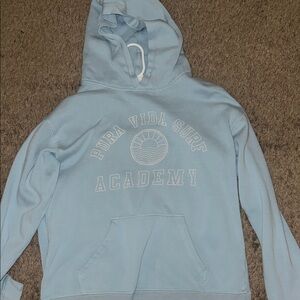 Pura Vida Light Blue Hoodie